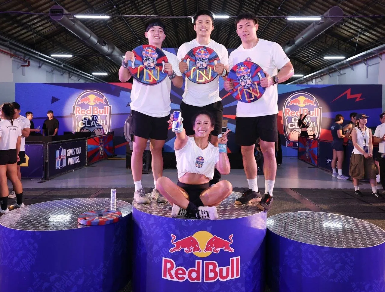 L7 LIAN CROSSFIT四名隊員在台北賽場共同參加Gym Clash台灣總決賽