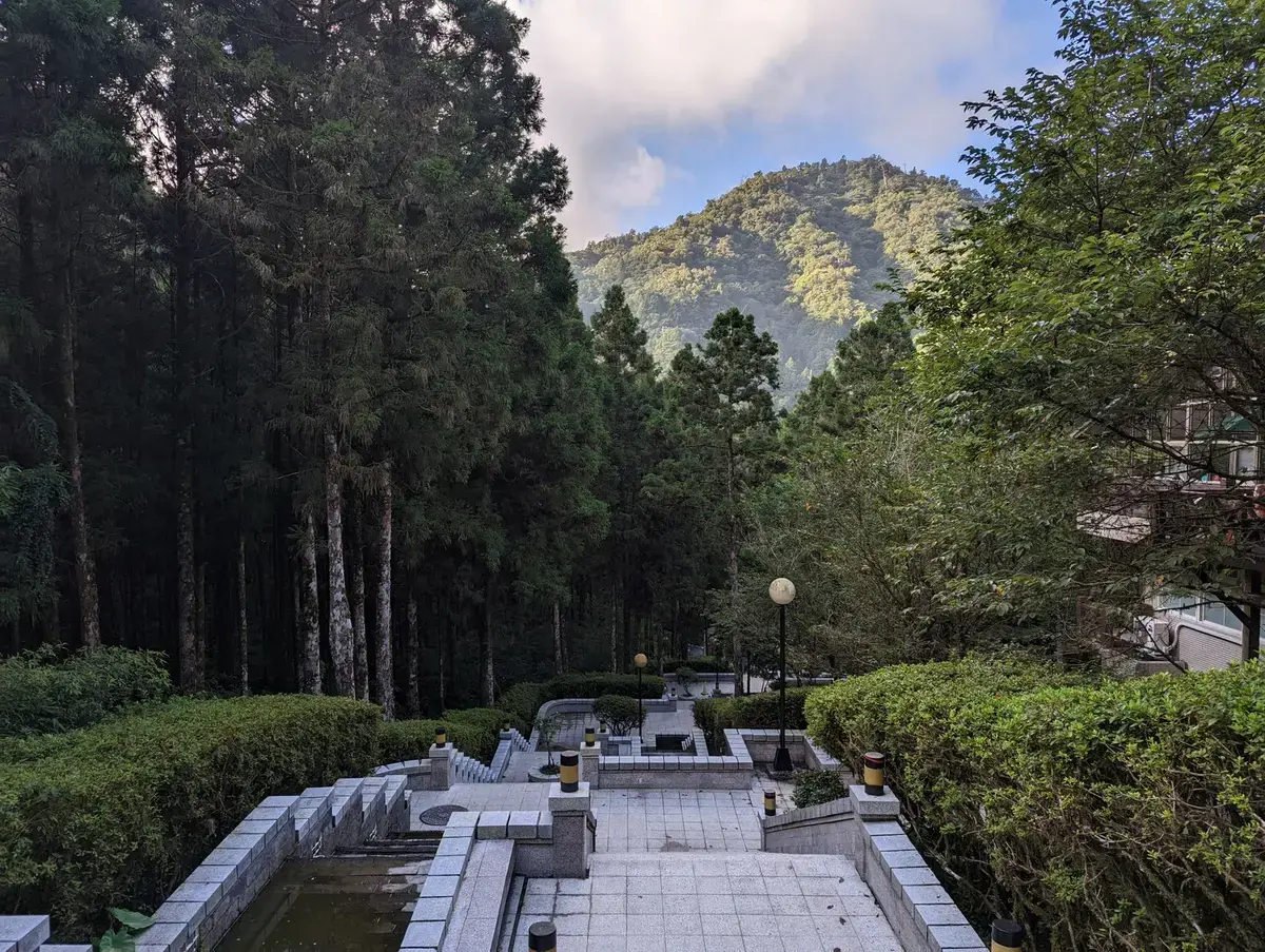 礁溪山林溫泉旅遊景觀示意圖