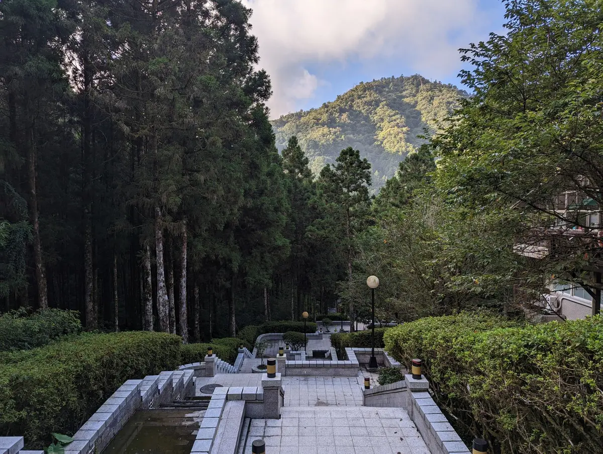 礁溪山林溫泉旅遊景觀示意圖