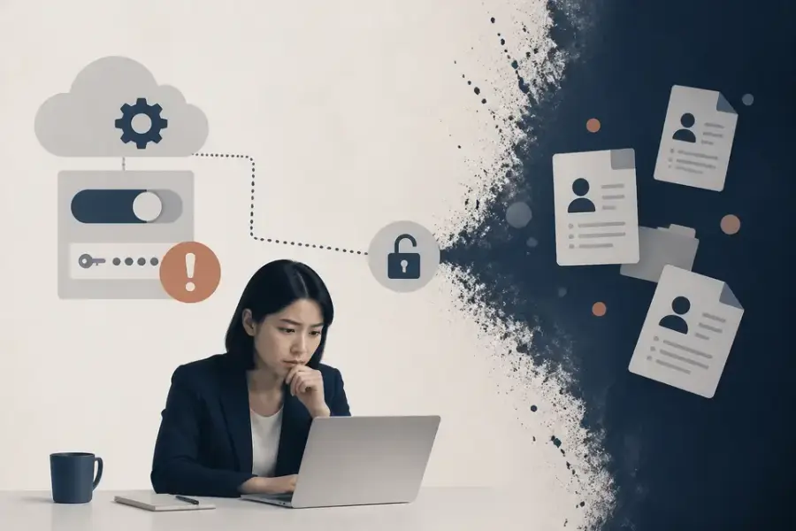 SaaS API 認證設定錯誤成為企業資料外洩主流管道，ServiceNow 未驗證端點外洩客戶資料的示意