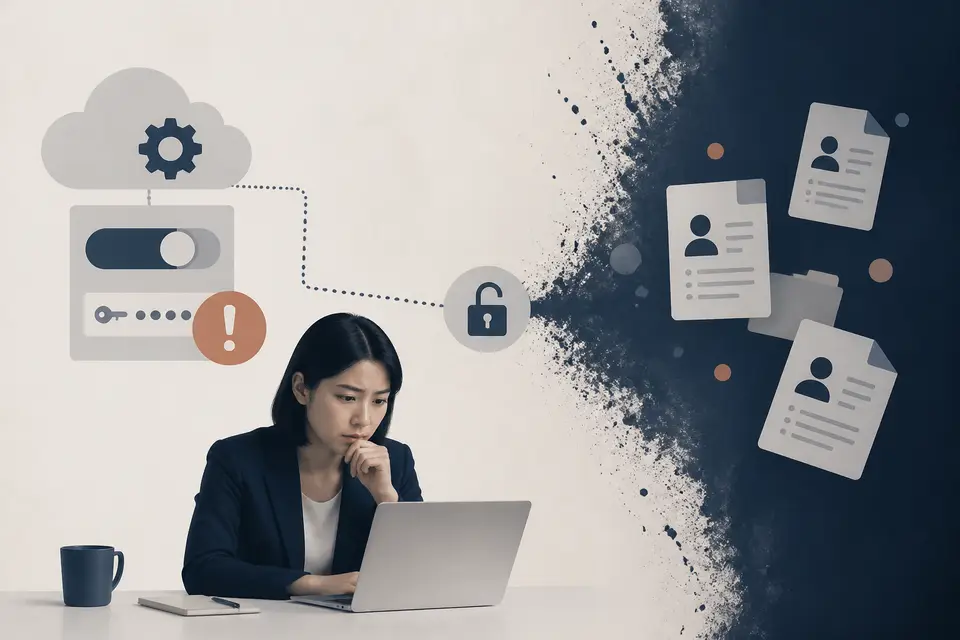 SaaS API 認證設定錯誤成為企業資料外洩主流管道，ServiceNow 未驗證端點外洩客戶資料的示意