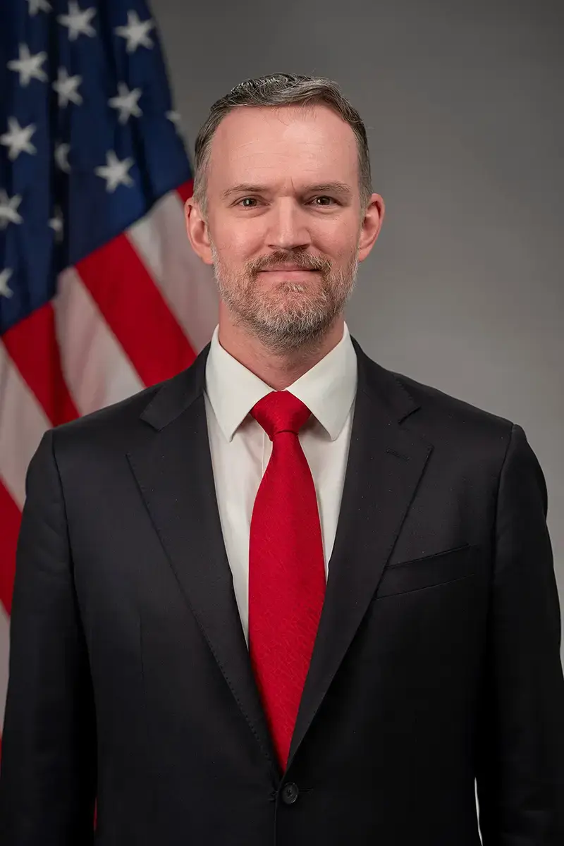 美國貿易代表葛里爾（Jamieson Greer）官方肖像