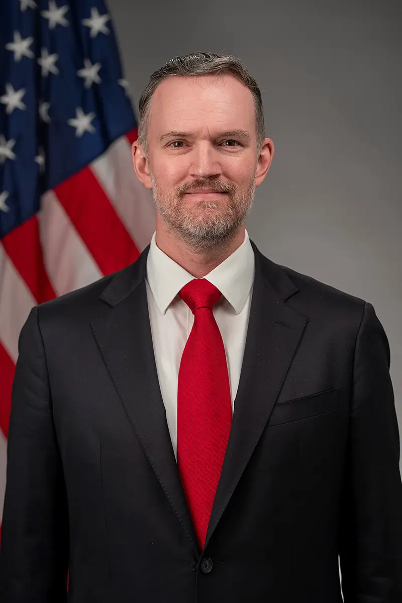 美國貿易代表葛里爾（Jamieson Greer）官方肖像