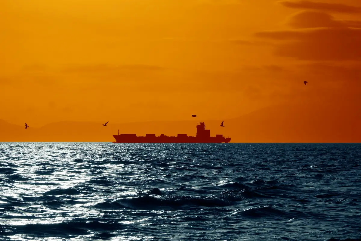 A large vessel at sea (illustrative image)