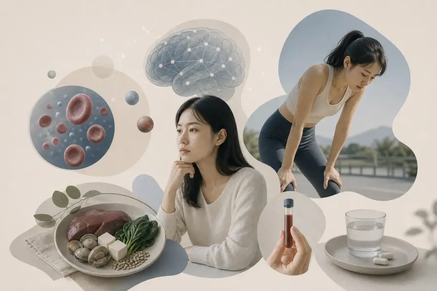 缺鐵不只是貧血：鐵質不足對認知功能與運動表現的隱形影響