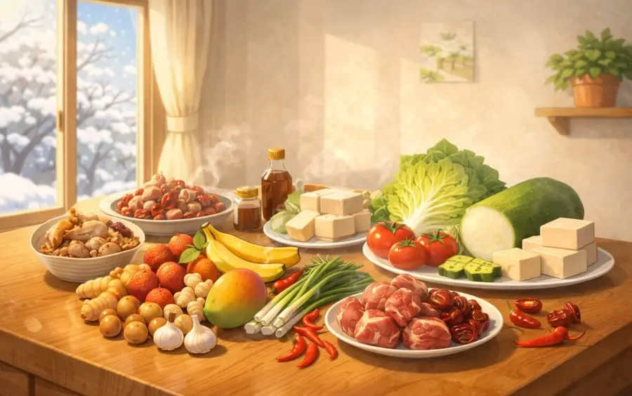 冷底者的溫補聖品，熱性食物這樣吃才不燥：台灣餐桌蔬果清單＋5種搭配法