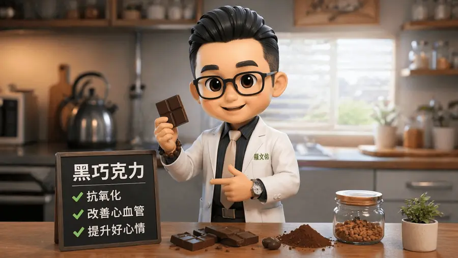 吃巧克力也能保護心血管？