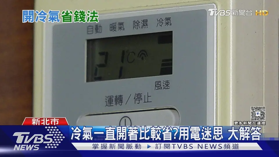 調高0.6度省3%! 美研究揭冷氣省電秘訣 台電也曾認證｜十點不一樣20260804
