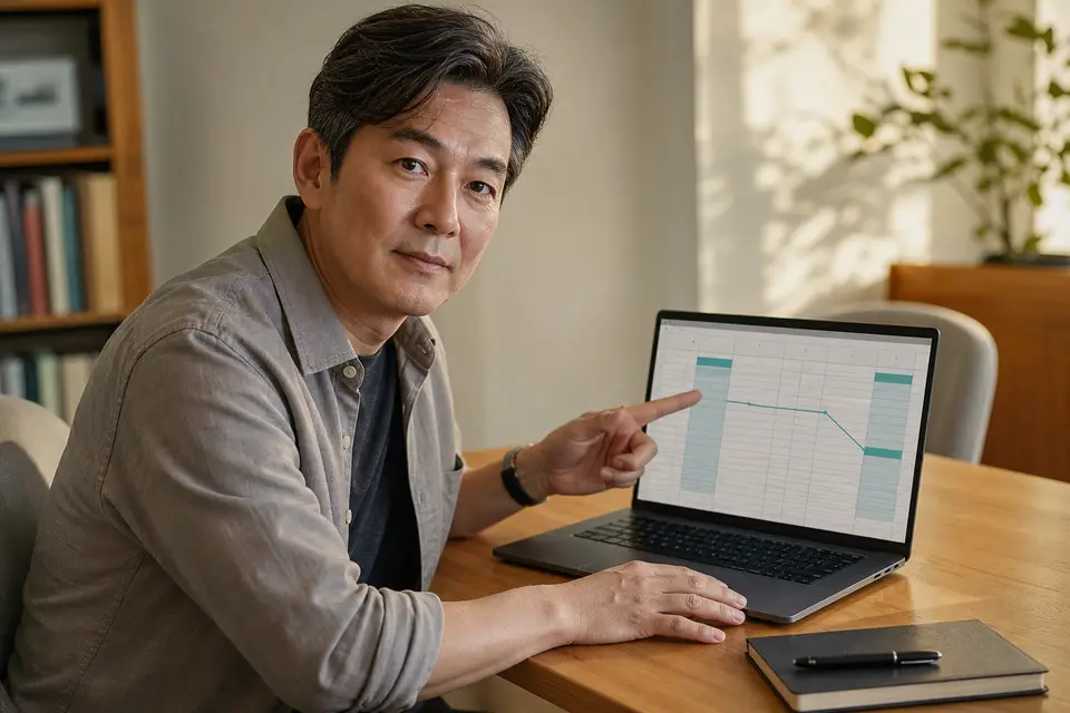 試算表中的查找欄與結果欄以視覺連線呈現資料配對，沒有可讀文字