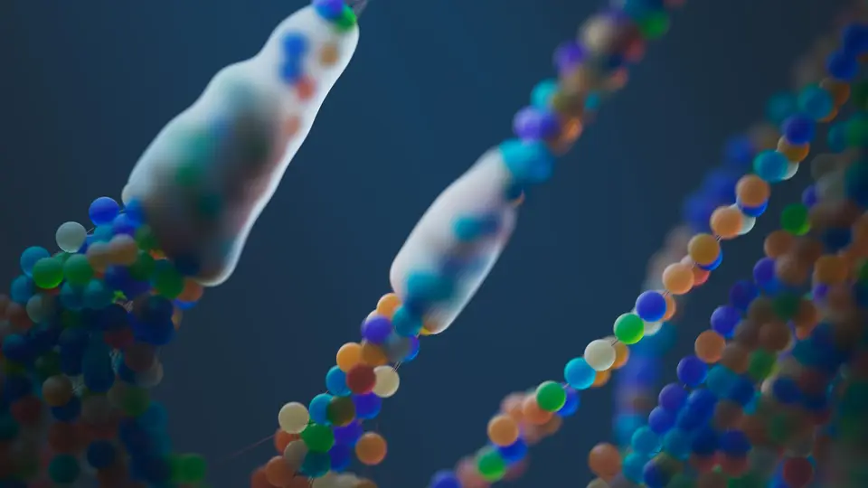 基因定序與生命科學實驗室，象徵 LifeSciBench 的真實研究任務