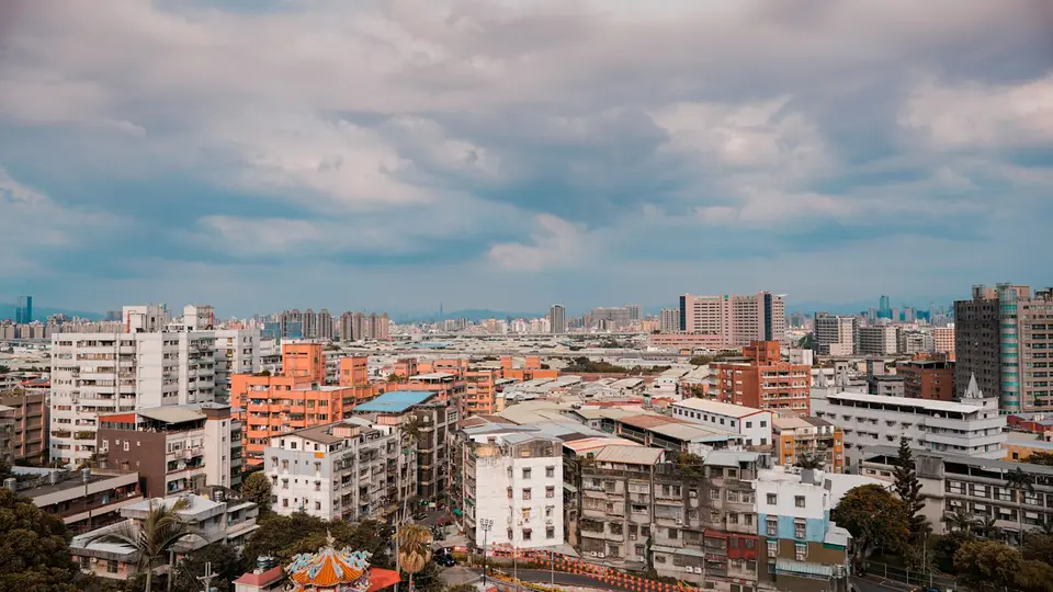 住宅社區大樓屋頂（示意圖）