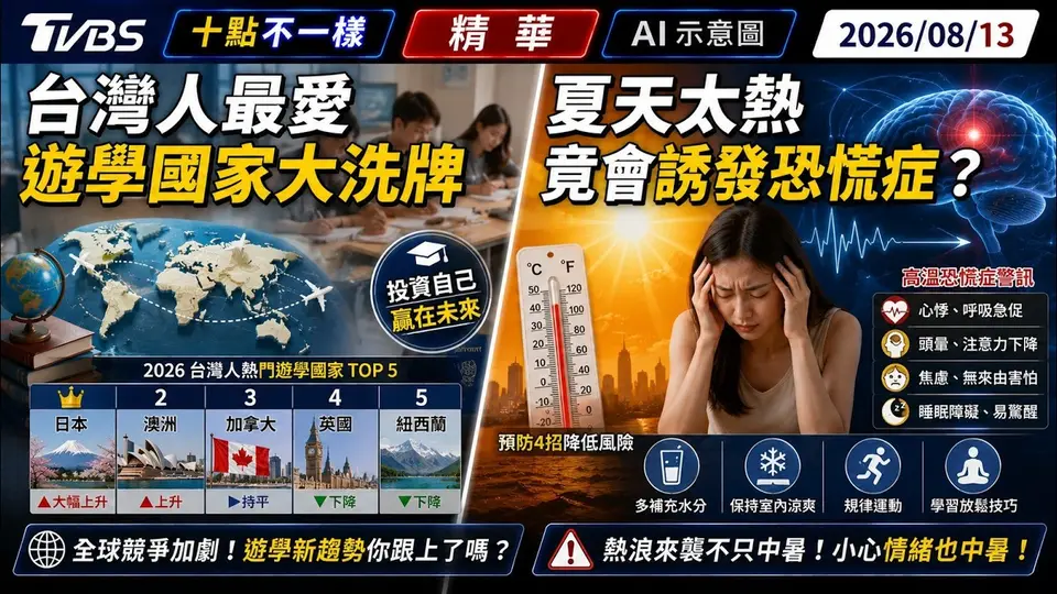 台灣人最愛遊學國家大洗牌
