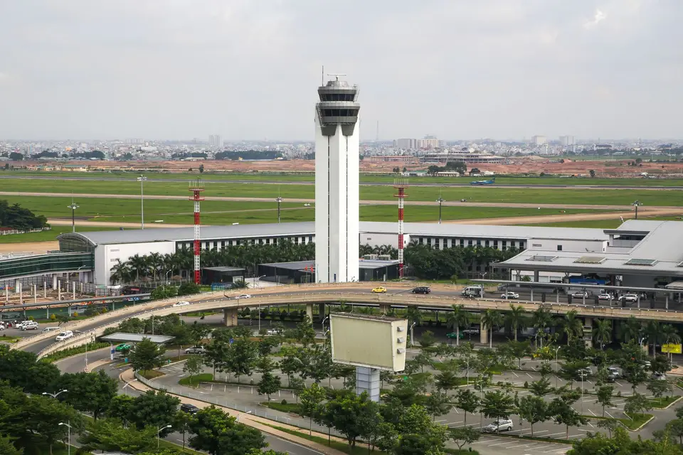 空中交通管制塔台示意圖
