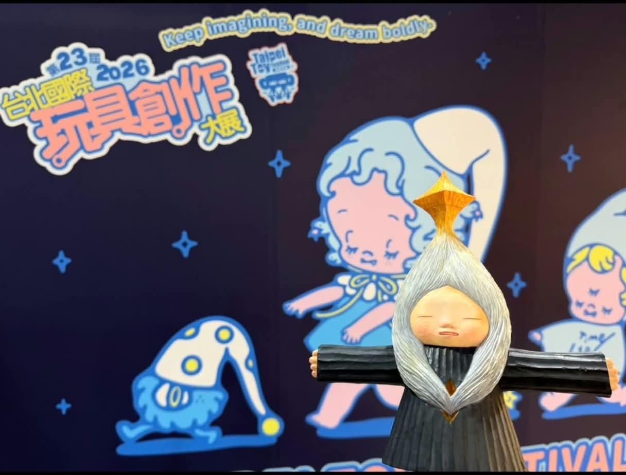 TTF 2026年度主視覺前的設計師玩具作品