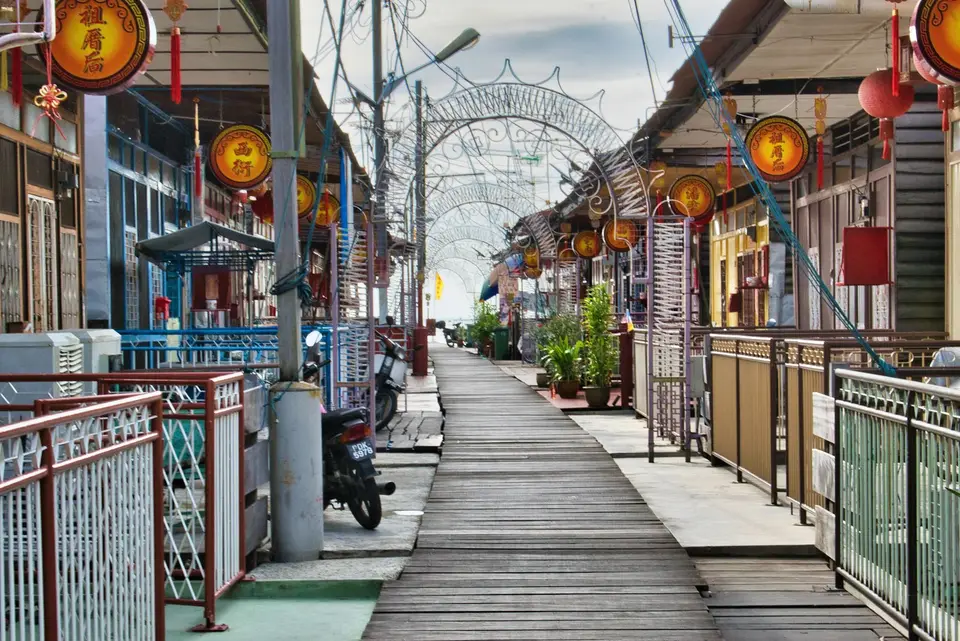 喬治市街區建築與街景
