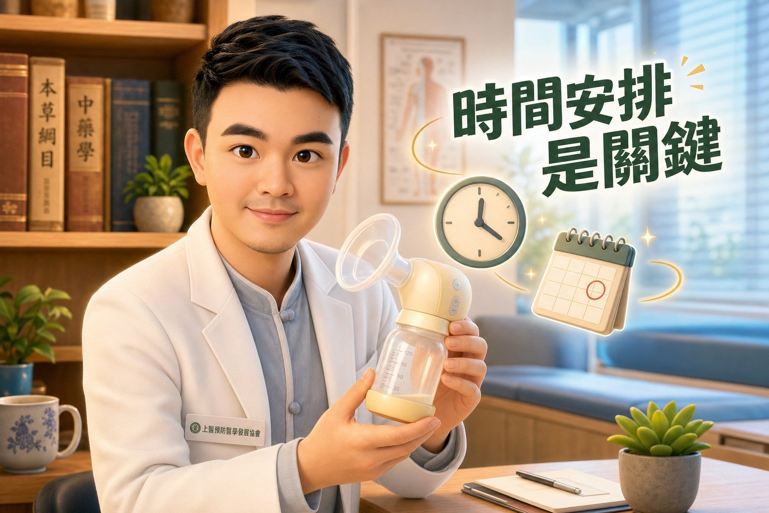 母乳從公司擠出、冷藏、保冷運送到托育端交接的冷鏈流程
