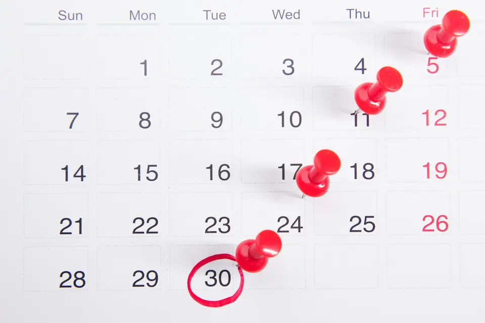 行事曆標示訂閱到期日，旁邊有個人方案與家庭方案的卡片